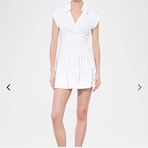 Elegant White Women's Dress